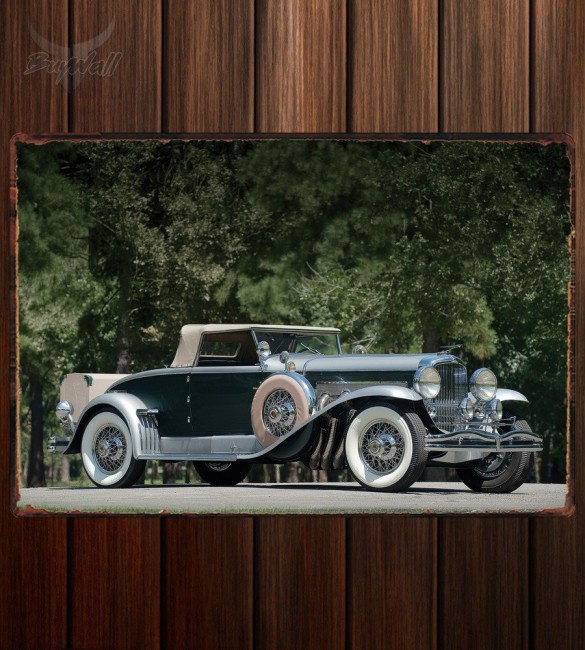 Металлическая табличка Duesenberg J Convertible Coupe SWB by Murphy Металлическая табличка Duesenberg J Convertible Coupe SWB by Murphy